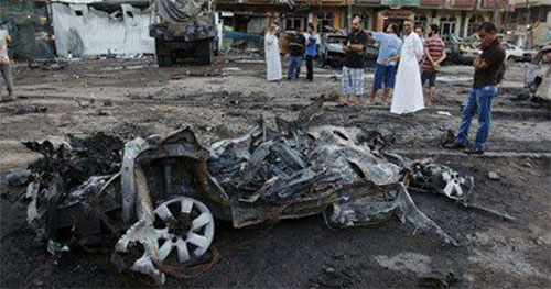 explosión de un coche bomba en Iraq Tres coches bomba explotan en un barrio de Mosul